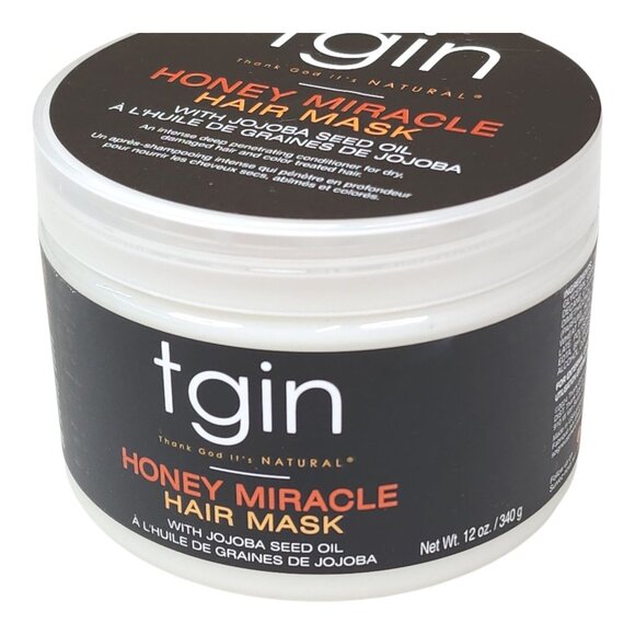 Tgin Honey Miracle Hair Mask With Jojoba Seed Oil 12 Oz For Dry Or Damaged Hair - Picture 3 of 7